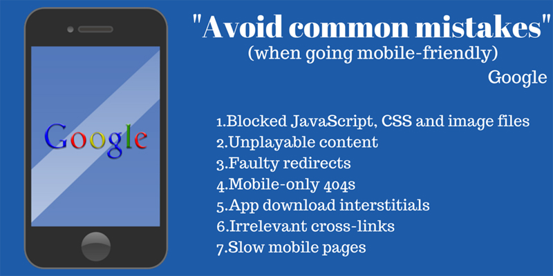 Mobile Friendly Mistakes