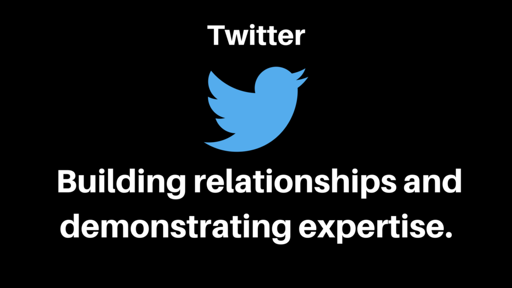 Twitter - Building Relationships