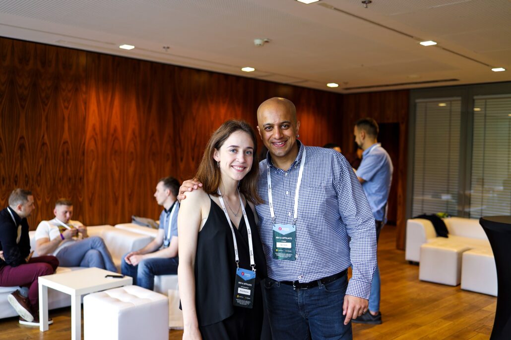 With Anna Ishchenko at the SEMPRO Conference Ukraine