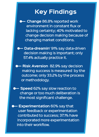 How Decisions Are Made Key Findings
