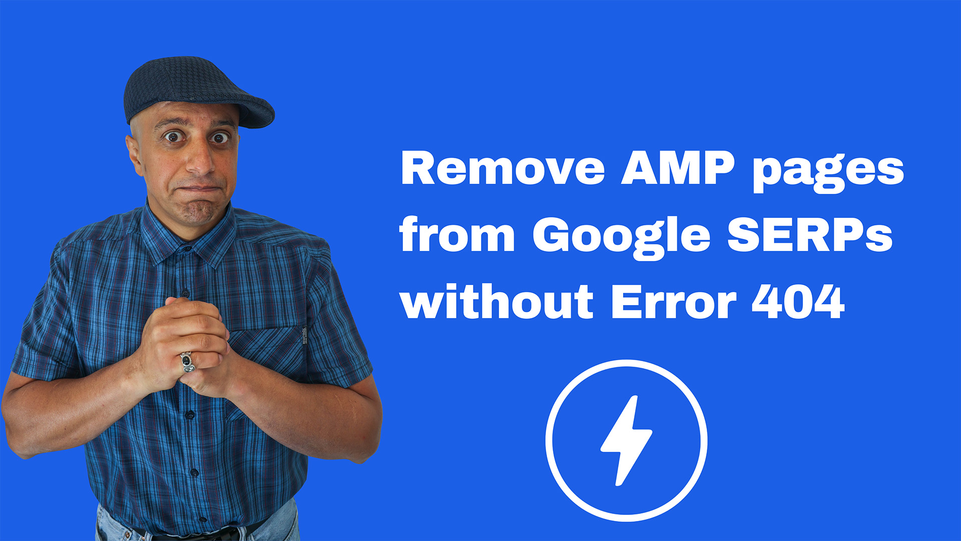 Remove AMP pages from Google SERPs without Error 404