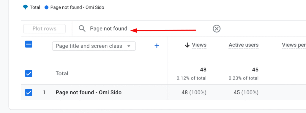 Page not found