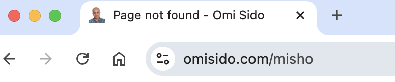 Page Not Found