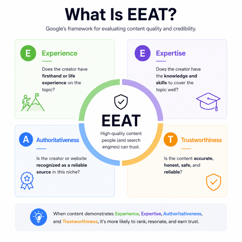 What is E-E-A-T in SEO?