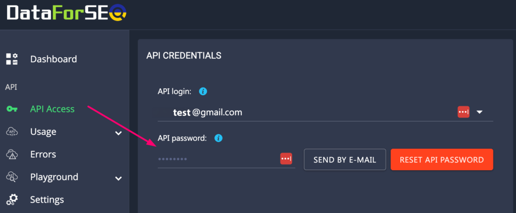 DataForSEO - API Access